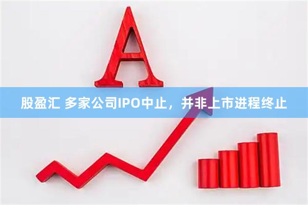 股盈汇 多家公司IPO中止，并非上市进程终止