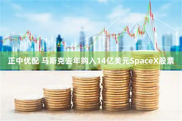 正中优配 马斯克去年购入14亿美元SpaceX股票