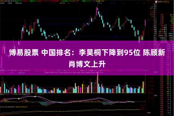 博易股票 中国排名：李昊桐下降到95位 陈顾新肖博文上升