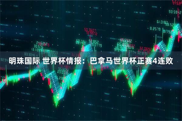 明珠国际 世界杯情报：巴拿马世界杯正赛4连败